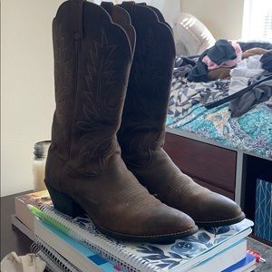 Arias Cowboy Work Boots